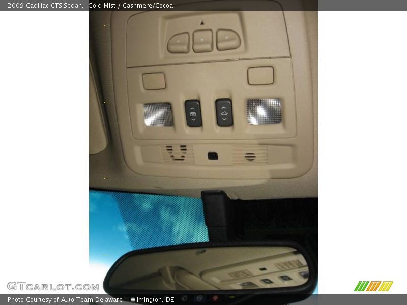 Gold Mist / Cashmere/Cocoa 2009 Cadillac CTS Sedan