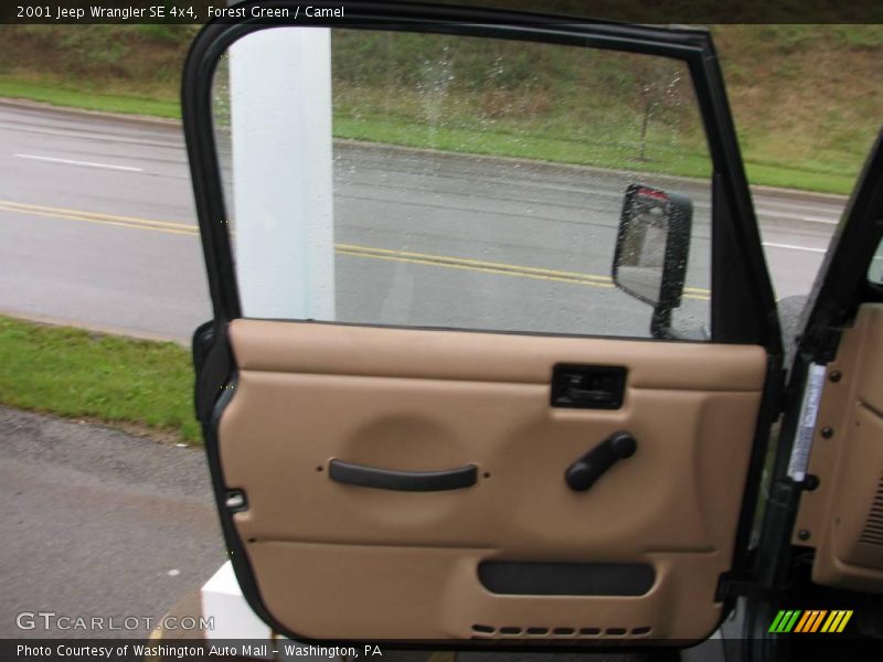 Forest Green / Camel 2001 Jeep Wrangler SE 4x4