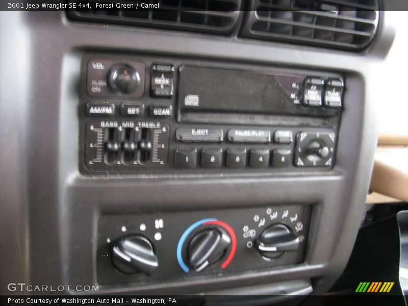 Forest Green / Camel 2001 Jeep Wrangler SE 4x4