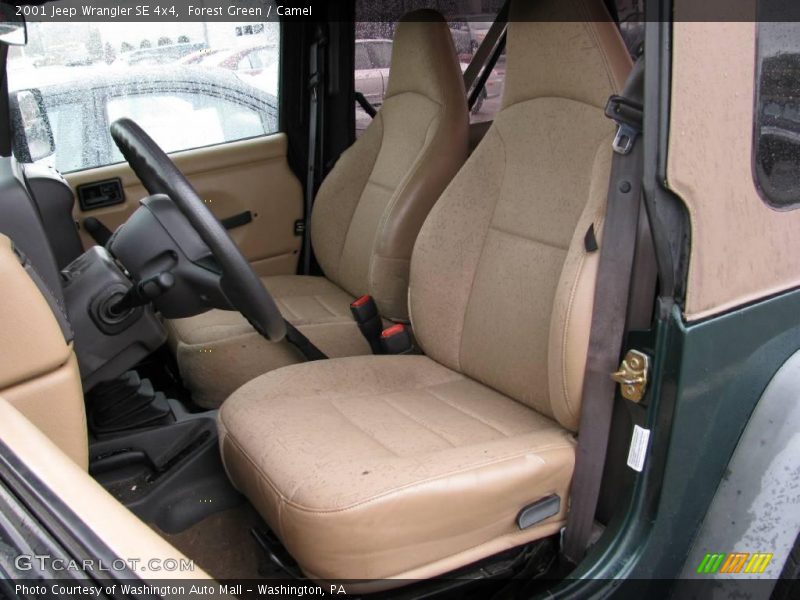 Forest Green / Camel 2001 Jeep Wrangler SE 4x4