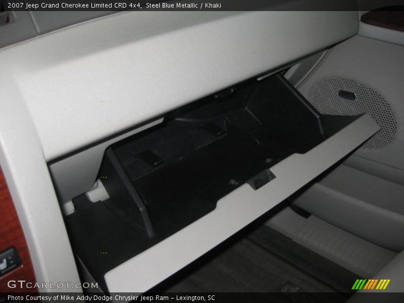 Steel Blue Metallic / Khaki 2007 Jeep Grand Cherokee Limited CRD 4x4