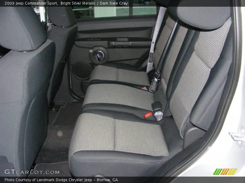 Bright Silver Metallic / Dark Slate Gray 2009 Jeep Commander Sport