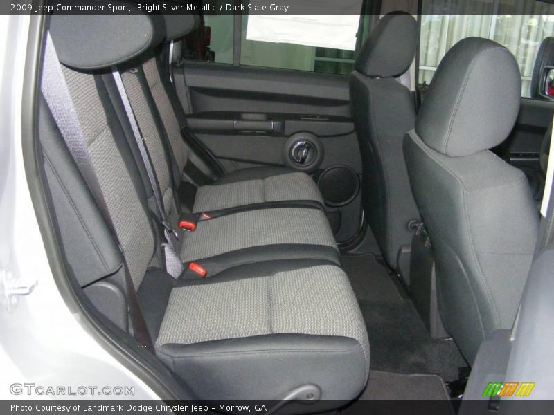 Bright Silver Metallic / Dark Slate Gray 2009 Jeep Commander Sport