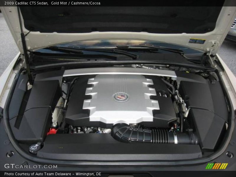 Gold Mist / Cashmere/Cocoa 2009 Cadillac CTS Sedan