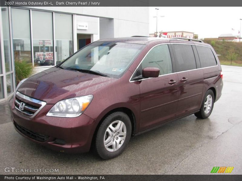 Dark Cherry Pearl / Ivory 2007 Honda Odyssey EX-L