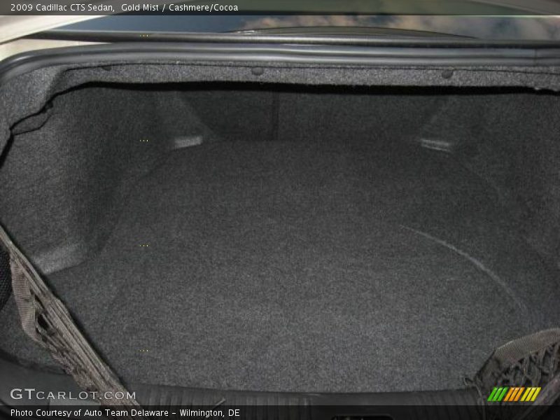 Gold Mist / Cashmere/Cocoa 2009 Cadillac CTS Sedan