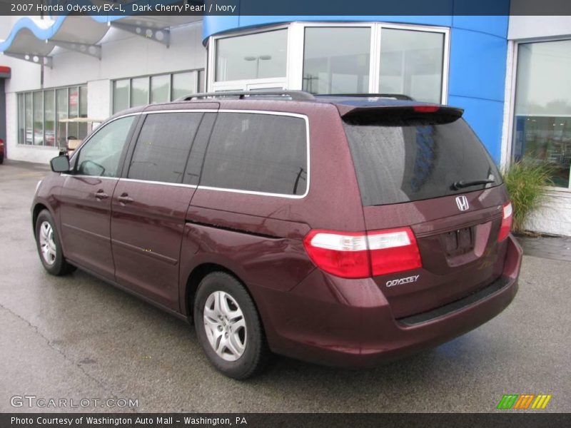 Dark Cherry Pearl / Ivory 2007 Honda Odyssey EX-L