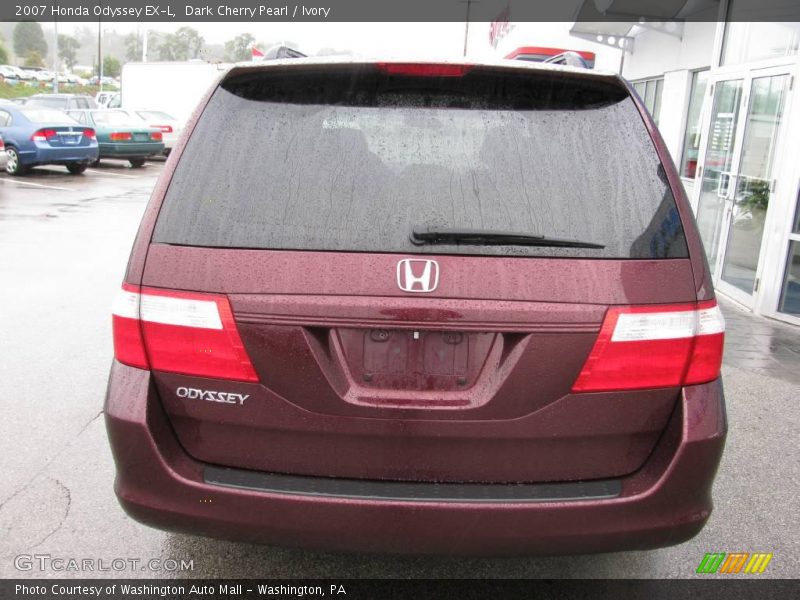 Dark Cherry Pearl / Ivory 2007 Honda Odyssey EX-L