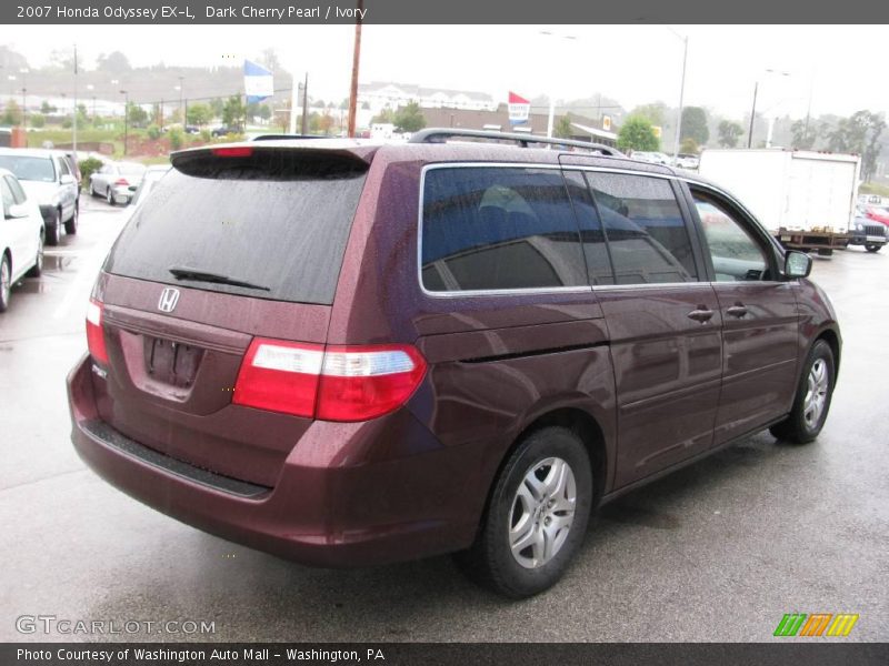 Dark Cherry Pearl / Ivory 2007 Honda Odyssey EX-L