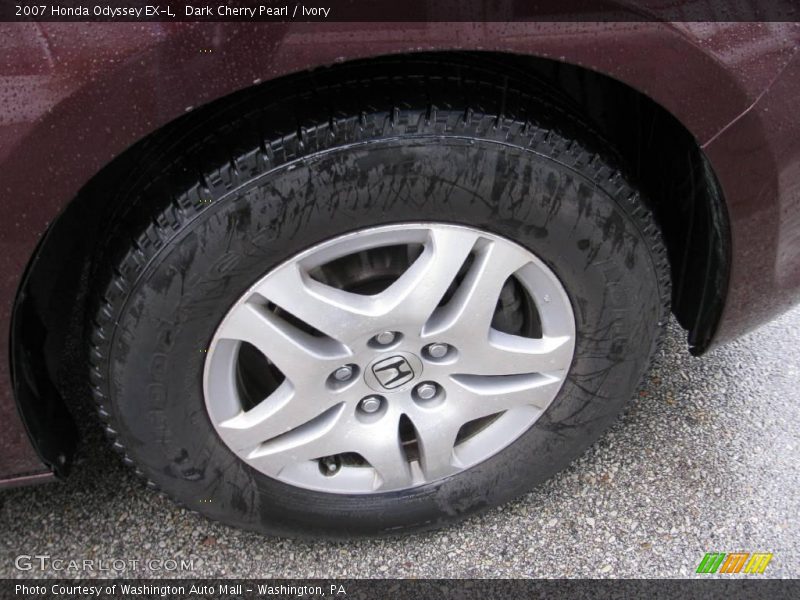 Dark Cherry Pearl / Ivory 2007 Honda Odyssey EX-L