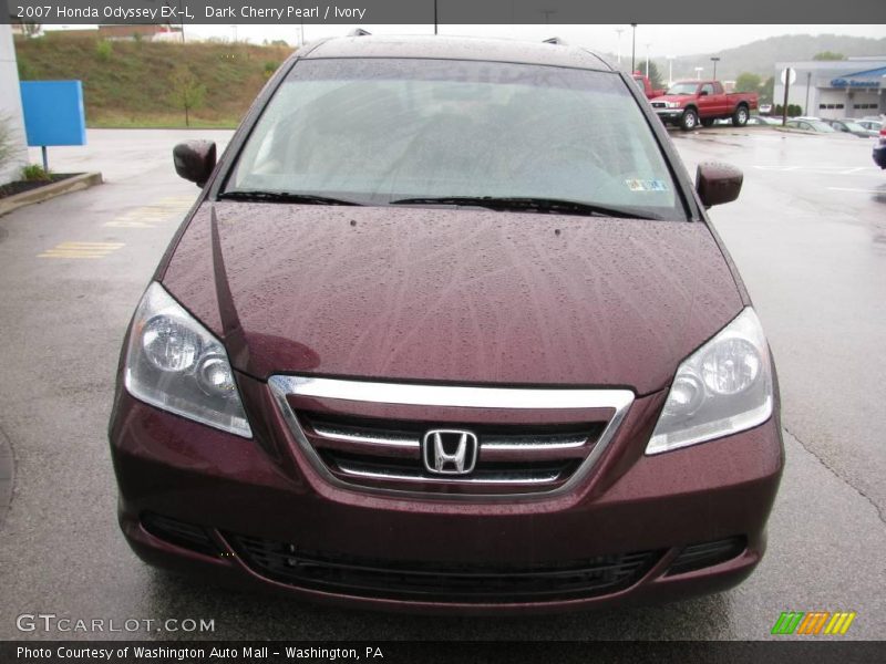 Dark Cherry Pearl / Ivory 2007 Honda Odyssey EX-L