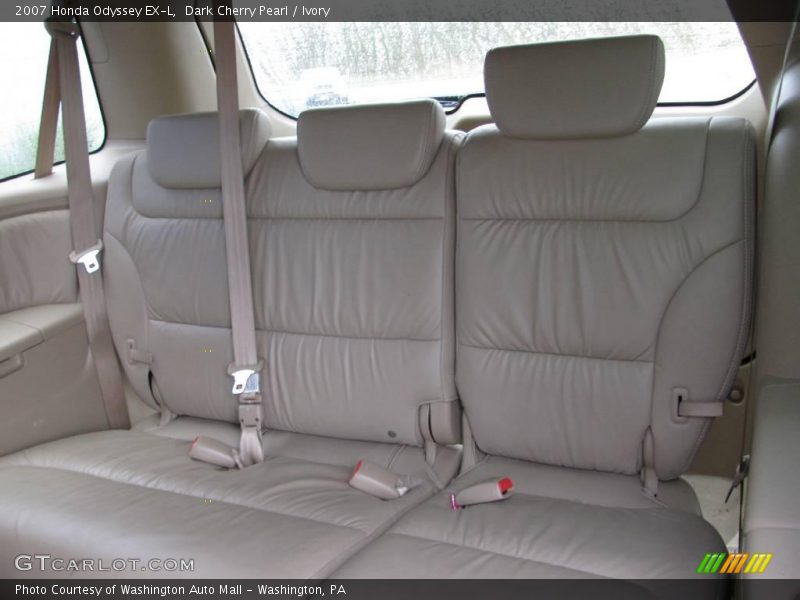 Dark Cherry Pearl / Ivory 2007 Honda Odyssey EX-L