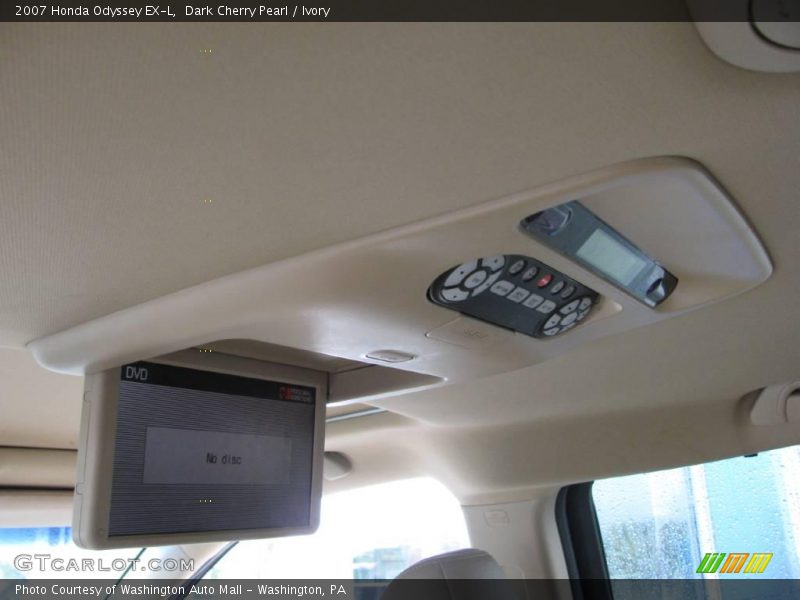 Dark Cherry Pearl / Ivory 2007 Honda Odyssey EX-L