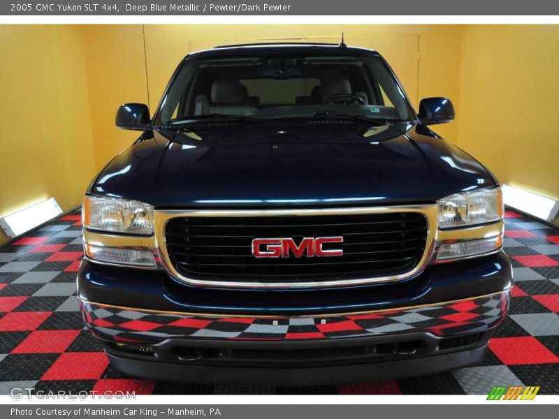 Deep Blue Metallic / Pewter/Dark Pewter 2005 GMC Yukon SLT 4x4