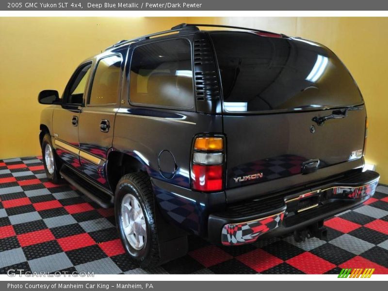 Deep Blue Metallic / Pewter/Dark Pewter 2005 GMC Yukon SLT 4x4