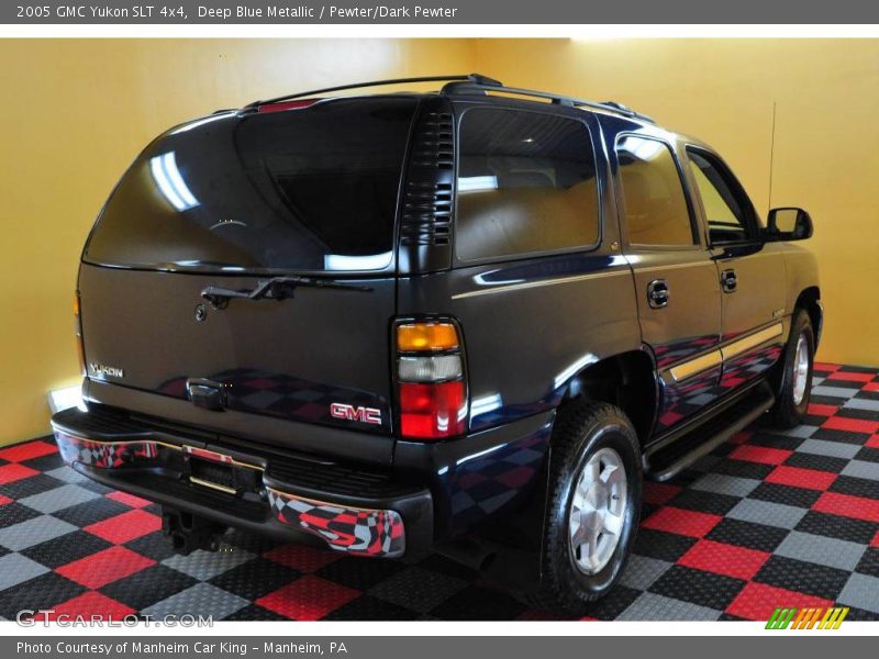 Deep Blue Metallic / Pewter/Dark Pewter 2005 GMC Yukon SLT 4x4