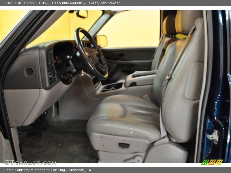 Deep Blue Metallic / Pewter/Dark Pewter 2005 GMC Yukon SLT 4x4