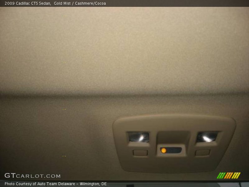 Gold Mist / Cashmere/Cocoa 2009 Cadillac CTS Sedan