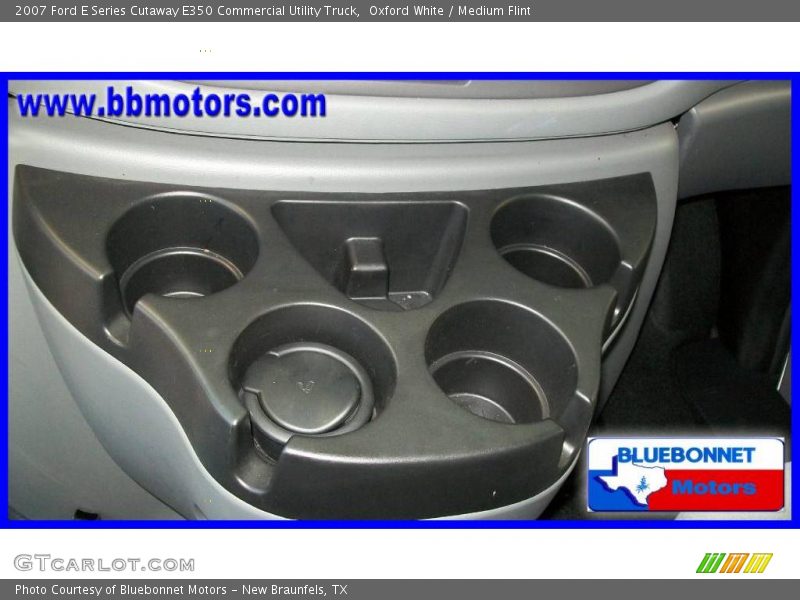 Oxford White / Medium Flint 2007 Ford E Series Cutaway E350 Commercial Utility Truck