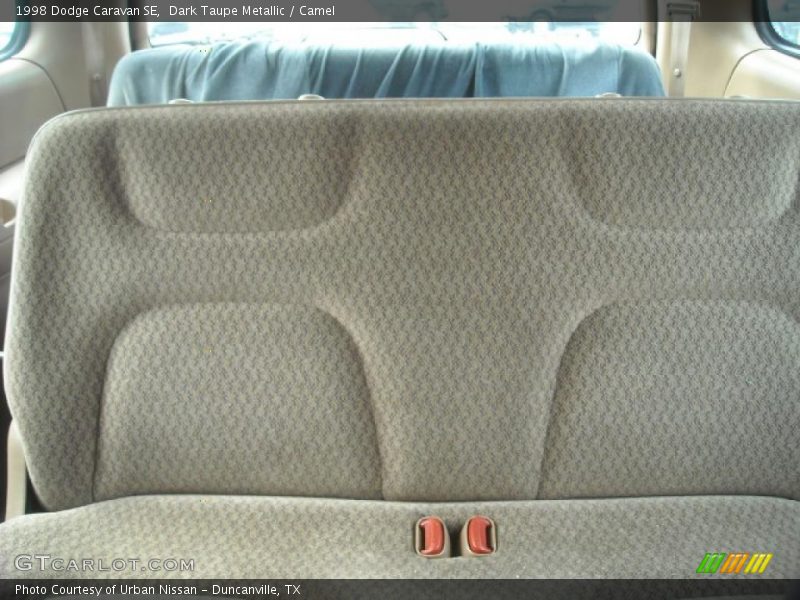 Dark Taupe Metallic / Camel 1998 Dodge Caravan SE
