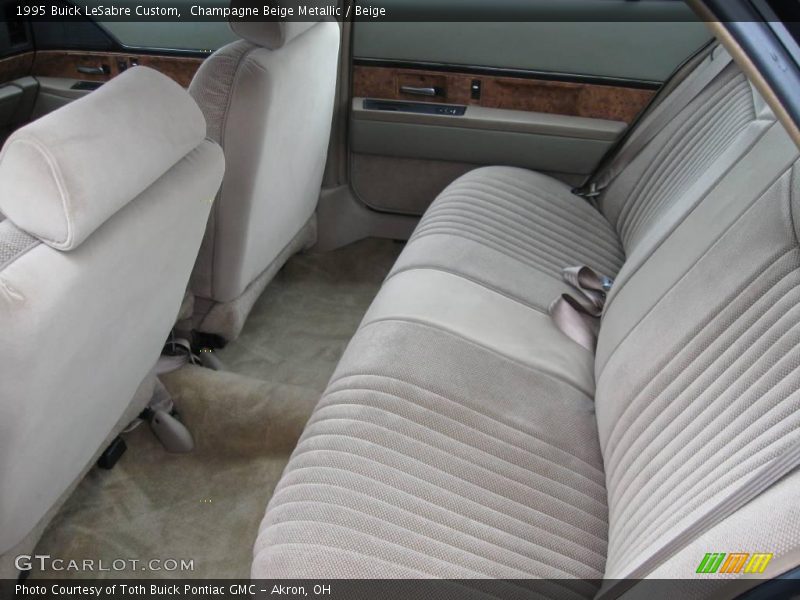 Champagne Beige Metallic / Beige 1995 Buick LeSabre Custom