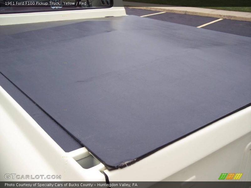 Yellow / Red 1961 Ford F100 Pickup Truck