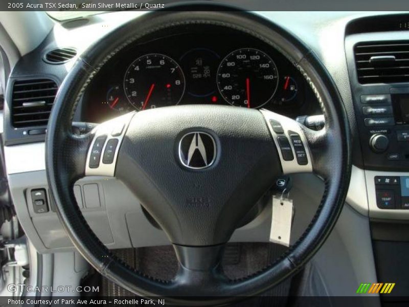 Satin Silver Metallic / Quartz 2005 Acura TSX Sedan