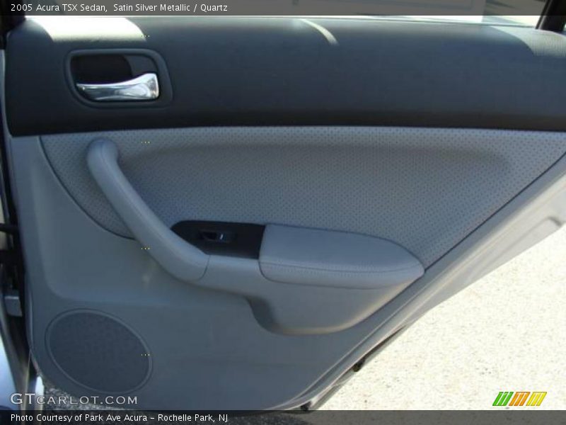 Satin Silver Metallic / Quartz 2005 Acura TSX Sedan