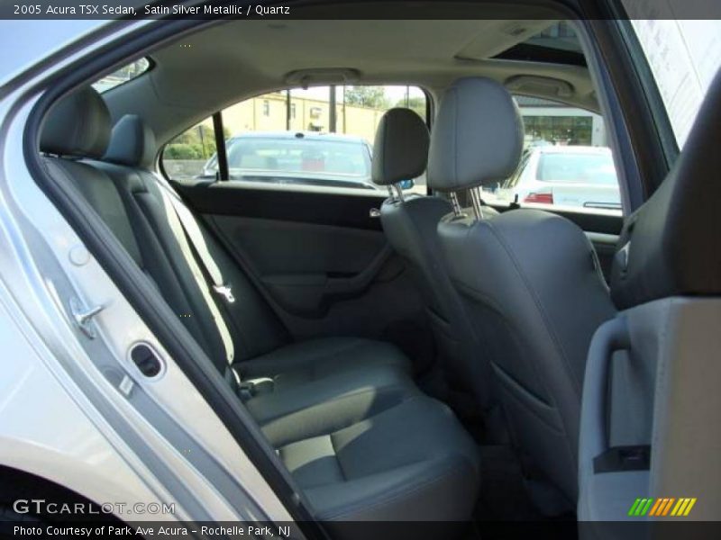 Satin Silver Metallic / Quartz 2005 Acura TSX Sedan