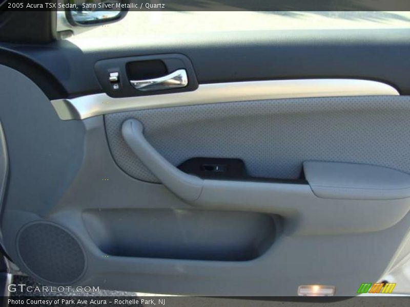 Satin Silver Metallic / Quartz 2005 Acura TSX Sedan