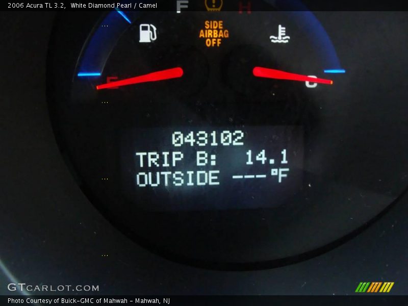 White Diamond Pearl / Camel 2006 Acura TL 3.2