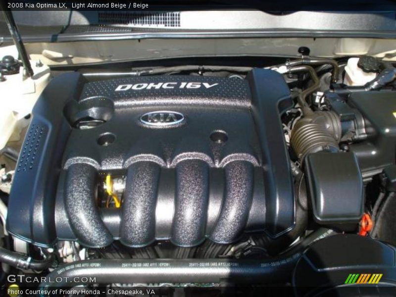 Light Almond Beige / Beige 2008 Kia Optima LX