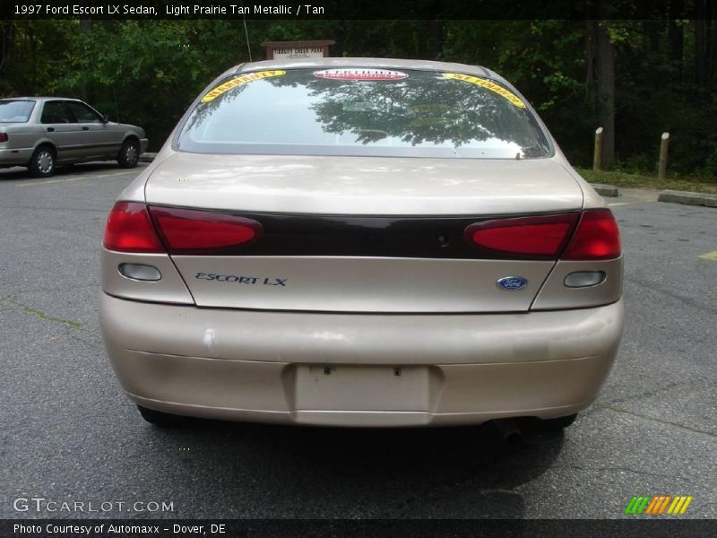 Light Prairie Tan Metallic / Tan 1997 Ford Escort LX Sedan