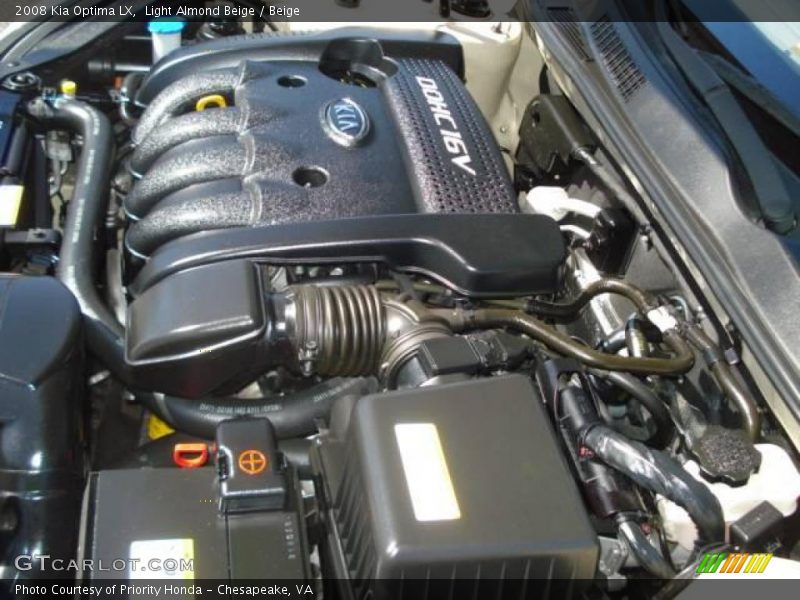 Light Almond Beige / Beige 2008 Kia Optima LX