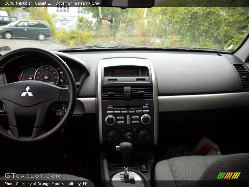 Dover White Pearl / Gray 2008 Mitsubishi Galant ES