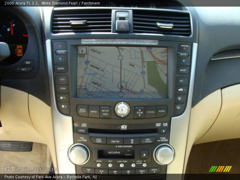 White Diamond Pearl / Parchment 2006 Acura TL 3.2