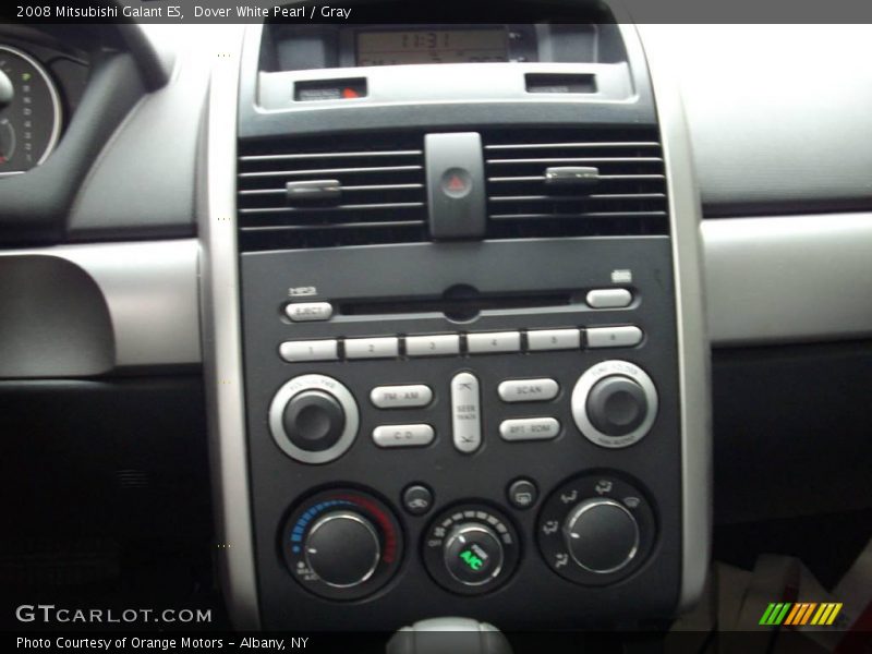 Dover White Pearl / Gray 2008 Mitsubishi Galant ES