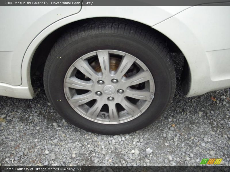 Dover White Pearl / Gray 2008 Mitsubishi Galant ES