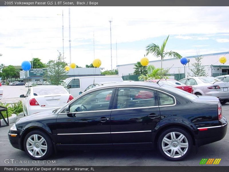 Black / Beige 2005 Volkswagen Passat GLS 1.8T Sedan