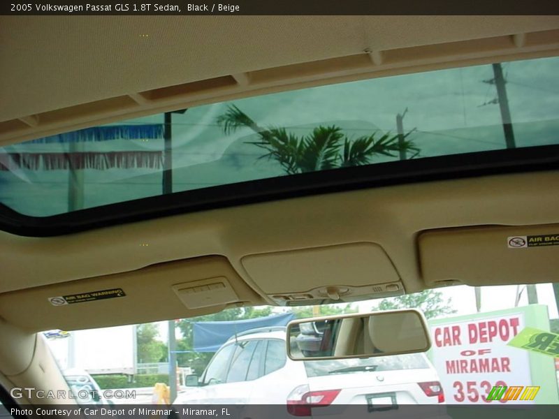 Black / Beige 2005 Volkswagen Passat GLS 1.8T Sedan