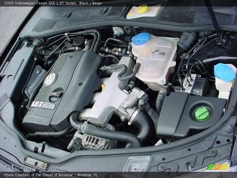 Black / Beige 2005 Volkswagen Passat GLS 1.8T Sedan