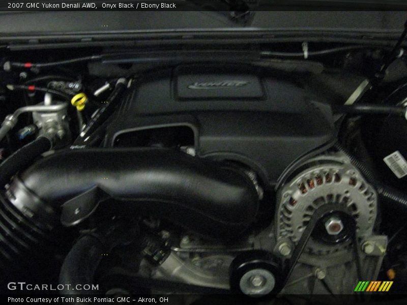 Onyx Black / Ebony Black 2007 GMC Yukon Denali AWD