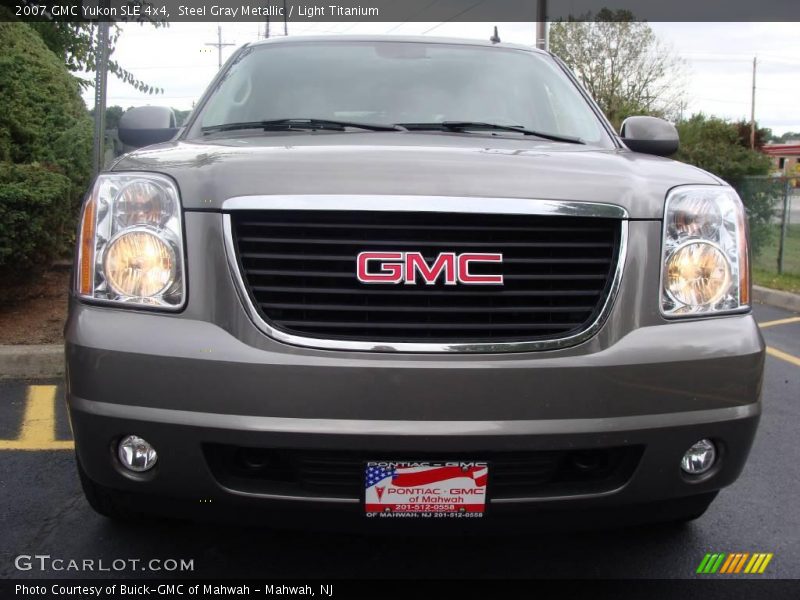 Steel Gray Metallic / Light Titanium 2007 GMC Yukon SLE 4x4