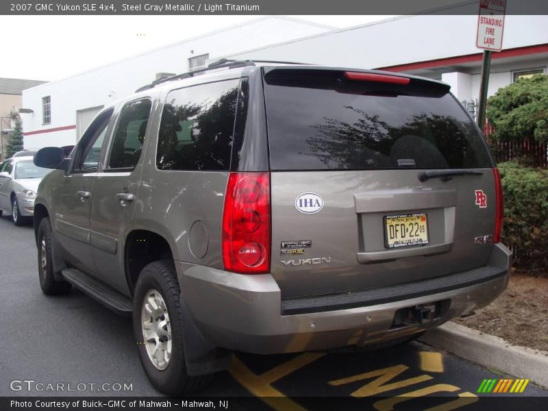 Steel Gray Metallic / Light Titanium 2007 GMC Yukon SLE 4x4