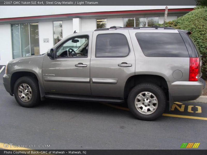 Steel Gray Metallic / Light Titanium 2007 GMC Yukon SLE 4x4