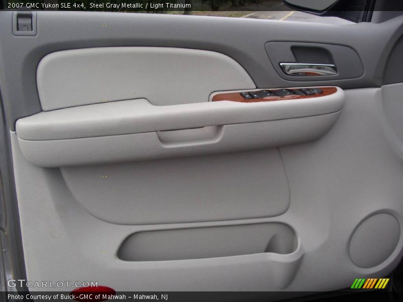 Steel Gray Metallic / Light Titanium 2007 GMC Yukon SLE 4x4