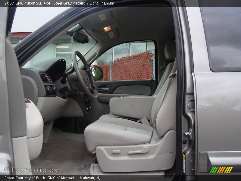 Steel Gray Metallic / Light Titanium 2007 GMC Yukon SLE 4x4