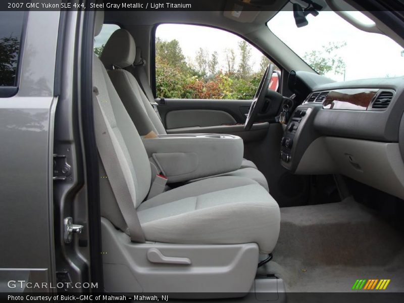 Steel Gray Metallic / Light Titanium 2007 GMC Yukon SLE 4x4