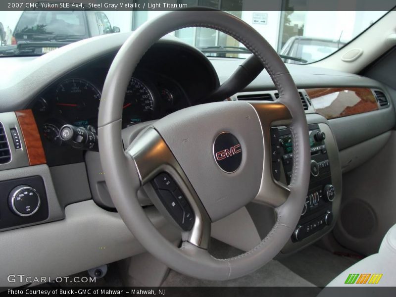 Steel Gray Metallic / Light Titanium 2007 GMC Yukon SLE 4x4