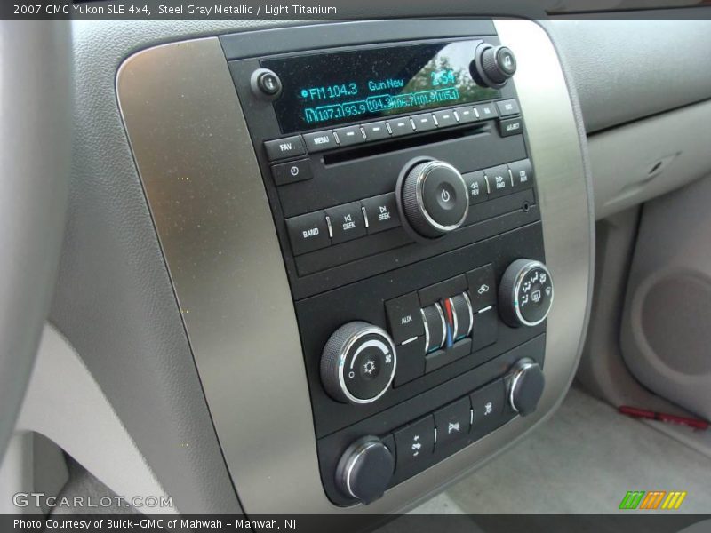 Steel Gray Metallic / Light Titanium 2007 GMC Yukon SLE 4x4